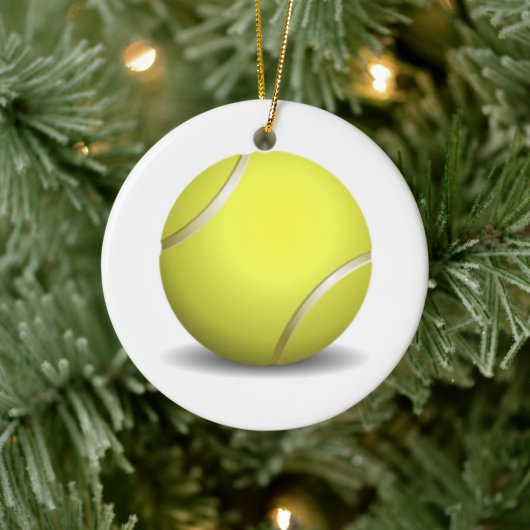 テニスボール クリスマス オーナメント (ツリー)