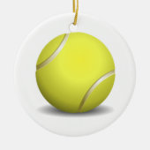 テニスボール クリスマス オーナメント (正面)