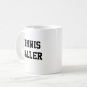 テニスボール コーヒーマグカップ (正面左)