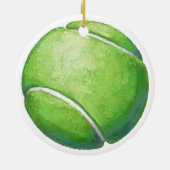 テニスボール セラミックオーナメント (裏面)