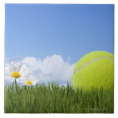 テニスボール タイル (正面)