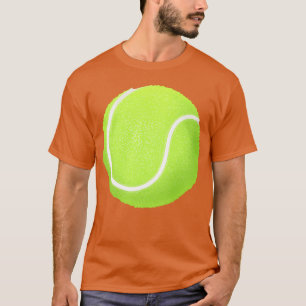 テニスボール テニス プレーヤー スポーツ ボール プレーヤー 友人 Tシャツ