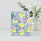 テニスボール ポストカード (スタンド正面)