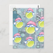 テニスボール ポストカード (正面/裏面)