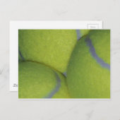 テニスボール ポストカード (正面/裏面)