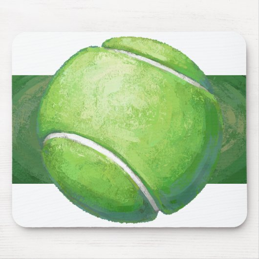 テニスボール マウスパッド (正面)