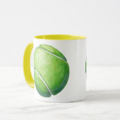 テニスボール マグカップ (正面左)