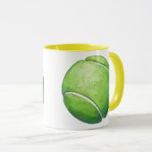 テニスボール マグカップ (正面右)