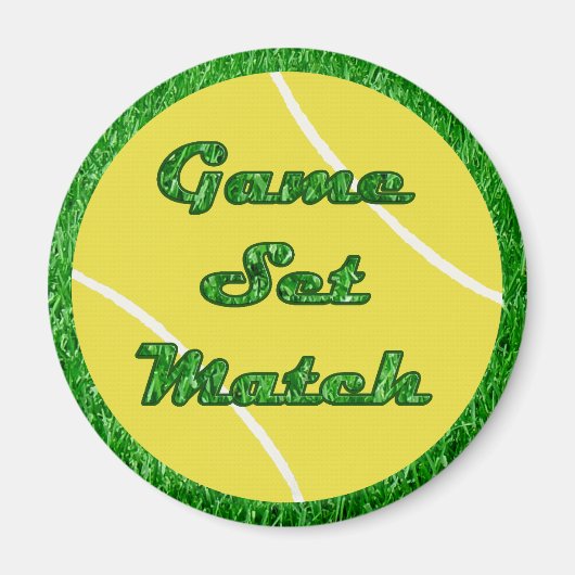 テニスボール マグネット (正面)