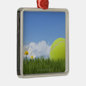 テニスボール メタルオーナメント (右)