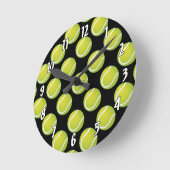 テニスボール ラウンド壁時計 (傾斜)