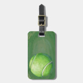 テニスボール ラゲッジタグ (正面縦)
