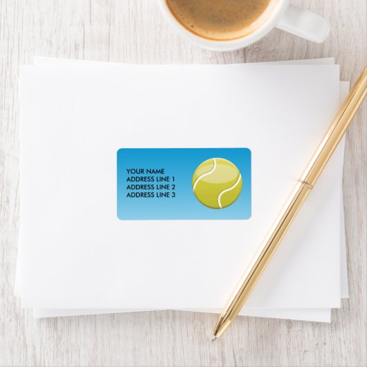 テニスボール ラベル (インサイチュ)