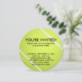 テニスボール 招待状 (スタンド正面)