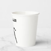 テニスボール 紙コップ (左)