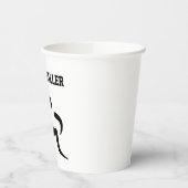 テニスボール 紙コップ (左)