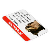 テニスボー警告ル縁どズ(Collie) マグネット (右側)