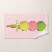 テニスポパーソナライズされたーツ ハンドタオル (ハンドタオル)