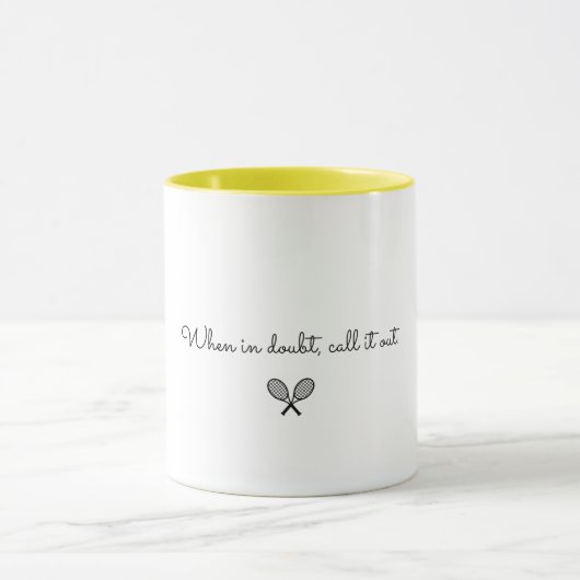 テニスマグ マグカップ (中央)