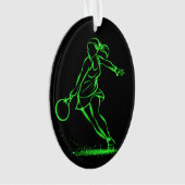 テニスメダルオーナメント オーナメント (正面)