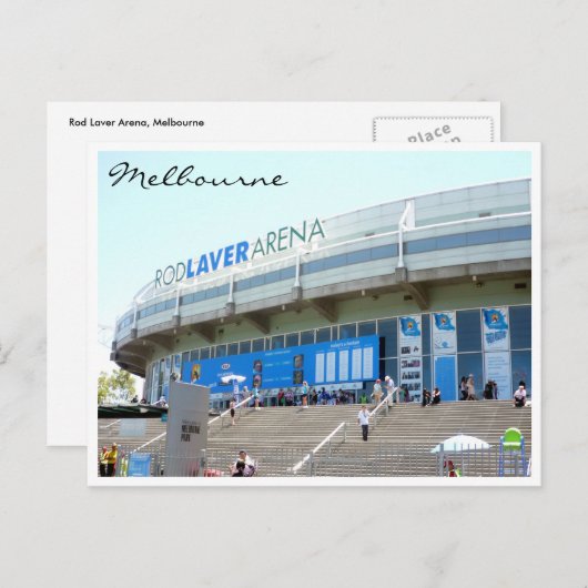 テニスメルボルン競技場 ポストカード (正面/裏面)