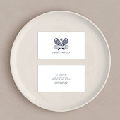 テニスモダンコーチミニマルカスタムリスト 名刺