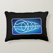 テニスモダンスポーツ枕 アクセントクッション (正面)