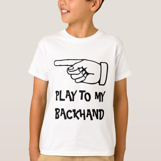 テニスユーモアのあるtシャツとおもしろいことわざ tシャツ (正面)