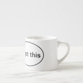 テニスラやる気を起こさせるケット付きのナマケモノ エスプレッソカップ (右)