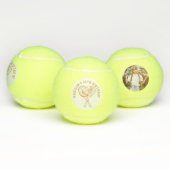 テニスラグジュアリーガールバースデーフォト テニスボール (マルチ)