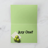 テニスラケットおよび球が付いているバセット犬の挨拶状 カード (内部)