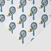 テニスラケットおよび球パターンティッシュペーパー 薄葉紙 (詳細)