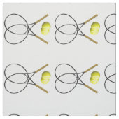 テニスラケットおよび球 ファブリック (見本)