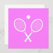 テニスラケットとボール (正面/裏面)