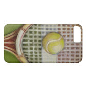 テニスラケットのボール乗りコート Case-Mate iPhoneケース (裏面(横))