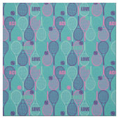 テニスラケットを軽い背景に ファブリック (見本)