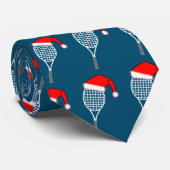 テニスラケットサンタハット ネクタイ (ロール)