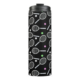 テニスラケットパターン タンブラー