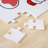 テニスラケット付きテニスボール ジグソーパズル (側面)