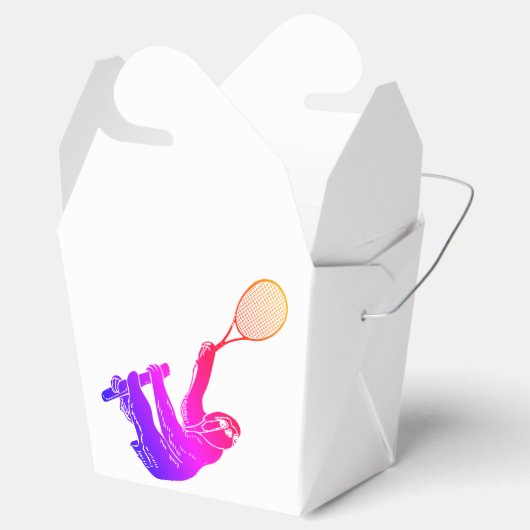 テニスラケット付きピンクスロース フェイバーボックス (オープン)
