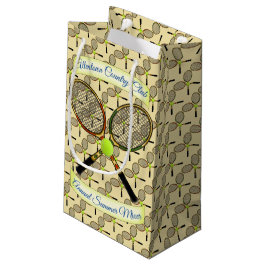 テニスラケット抱き枕 スモールペーパーバッグ