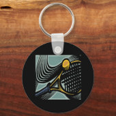 テニスラケット キーホルダー (正面)