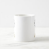 テニスラケット スポーツ コーヒーマグカップ (中央)
