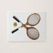 テニスラケット、スポーツ、野球の試合、 ジグソーパズル (横)