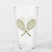 テニスラケット タンブラーグラス (裏面)