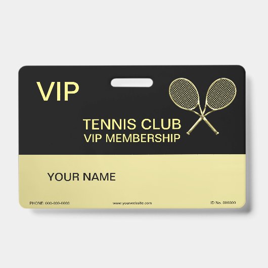 テニスラケット バッジ (正面)