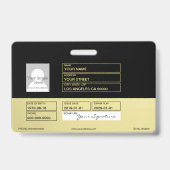 テニスラケット バッジ (裏面)