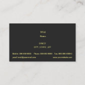 テニスラケット 名刺 (裏面)