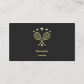 テニスラケット 名刺 (正面)