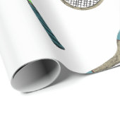 テニスラッピング紙 ラッピングペーパー (ロールコーナー)